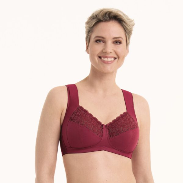 Anita Havanna Topcomfort BH zonder Beugel 5813 Dark Red