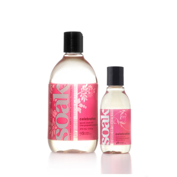 Soak wasmiddel fles geur: Celebrations