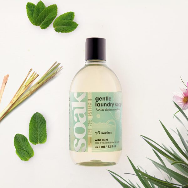 Soak wasmiddel fles geur: Wild Mint - Afbeelding 2
