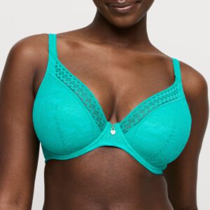 PrimaDonna Twist Palermo Plunge Bh Halve Mousse Cups Sunny Teal 0142094