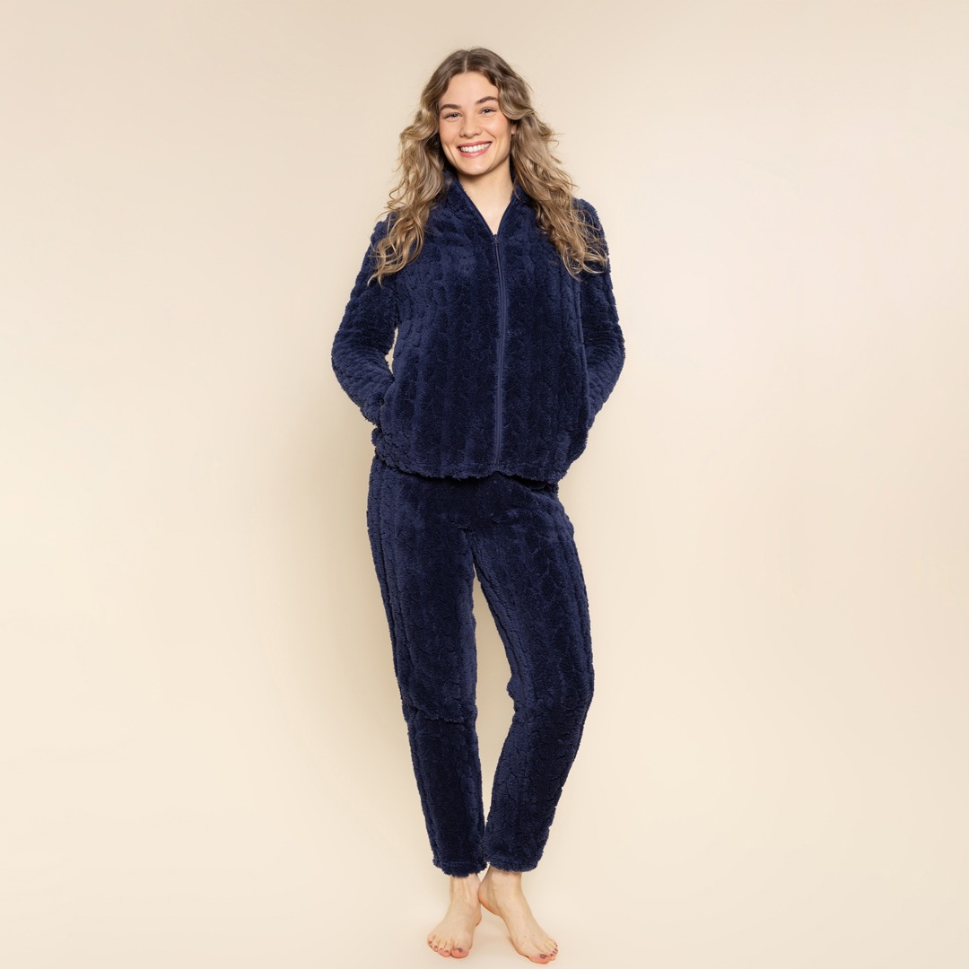 Charlie Choe | Lounge pak | Donker blauw | M61135-38 - Afbeelding 2