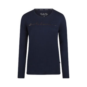 Charlie Choe | Longsleeve Shirt | Donker blauw | M61136-38