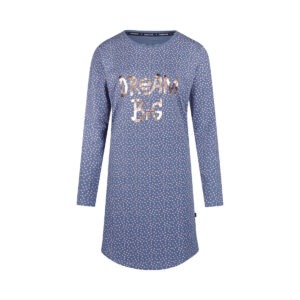 Charlie Choe | Nachthemd | Blauw | M61151-38